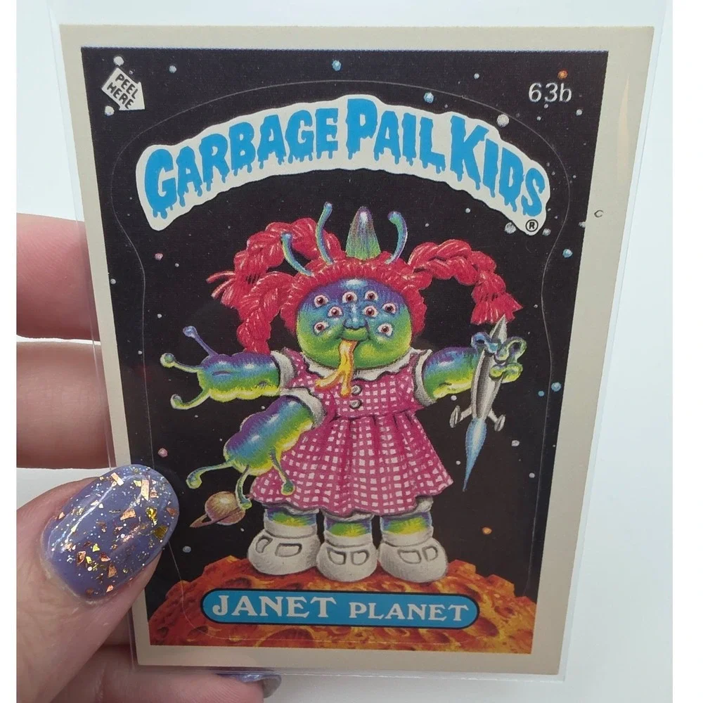Topps Garbage Pail Kids OS2 Janet Planet Fair 63b
